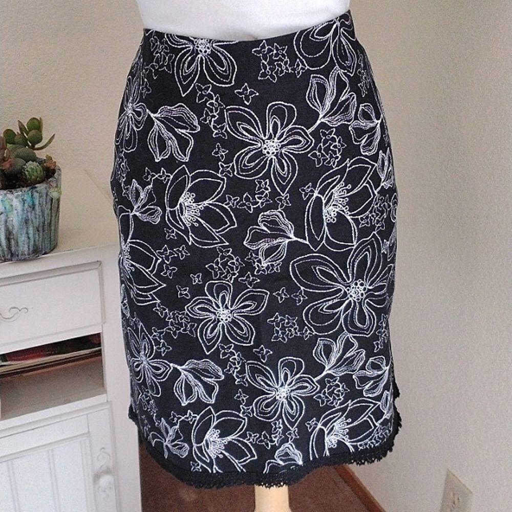 Geoffrey Beene Sport Stretch Cotton Skirt